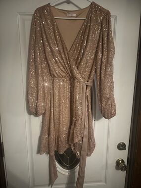 LC Lauren Conrad Beige Sleeveless Top